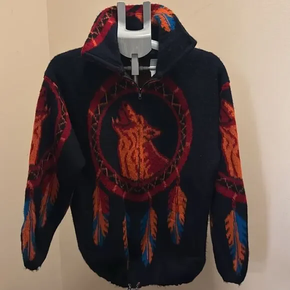 Ruminahui Wool Jacket/Sweater Size Large - Picture 3 of 12